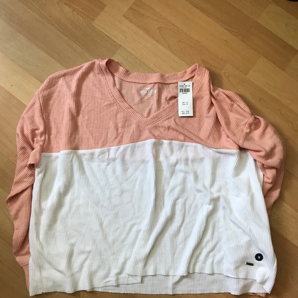 NWT hollister waffled long sleeves
